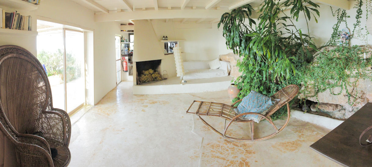 Can Pau lounge - Formentera sea view villa - Villas Formentera