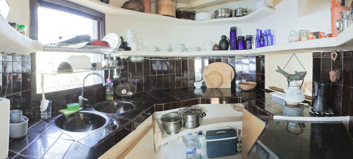 Formentera sea view villa - Can Pau kitchen - Villas Formentera