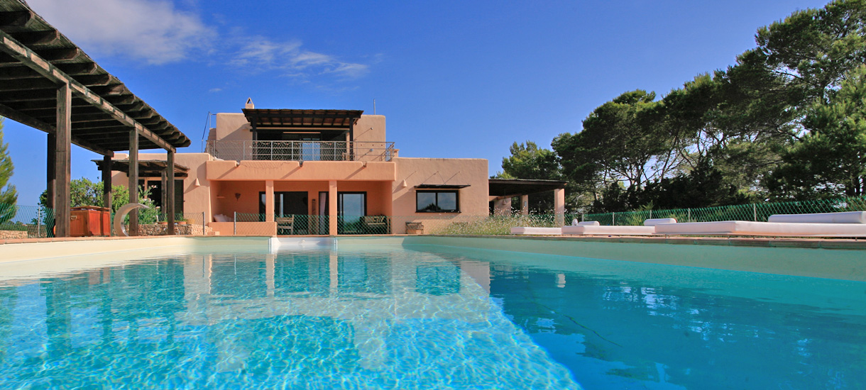 Formentera villa rental - Can Saler swimming pool - Porto Saler - Villas Formentera