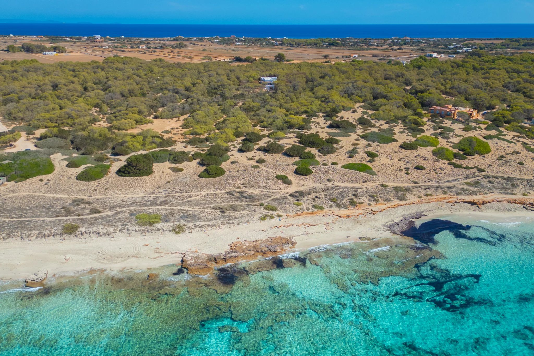 Can Mitjorn Formentera by the sea