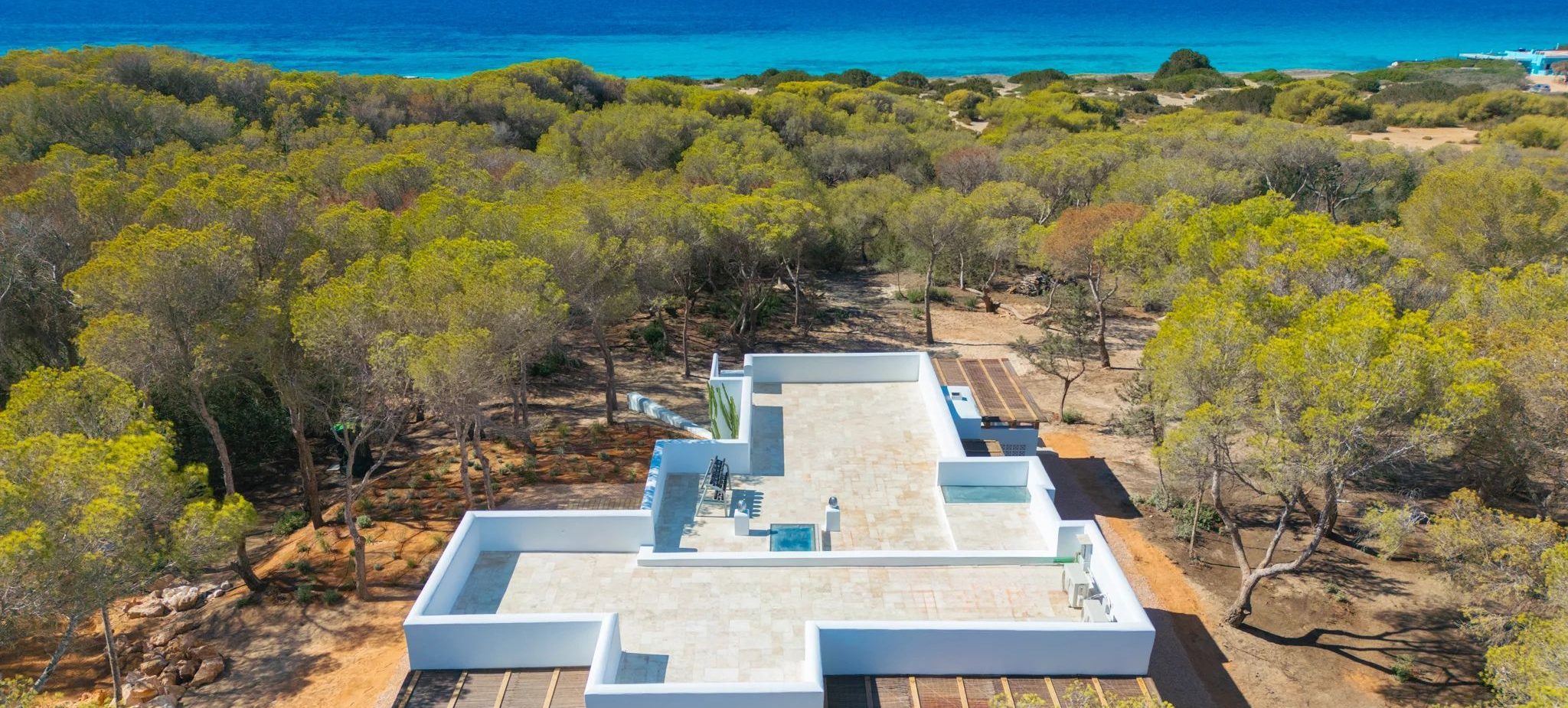 Can Mitjorn Formentera sea view